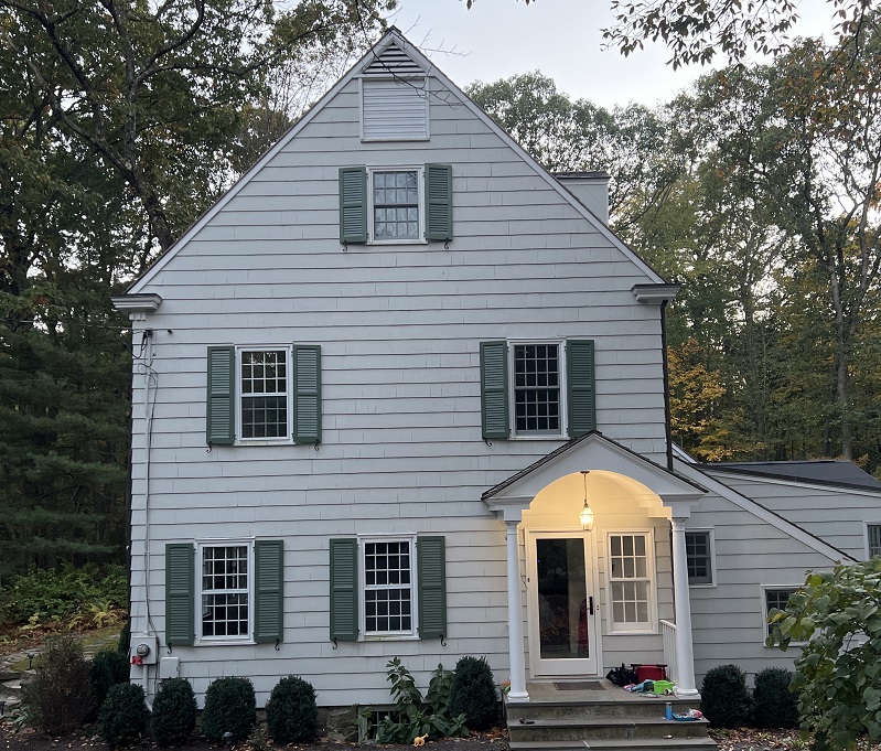 This Greenwich home looks beautiful with new Pella Architect windows